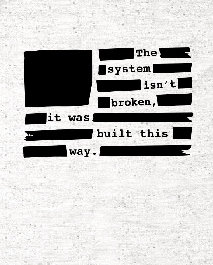 system not broken it was built this way t-shirt