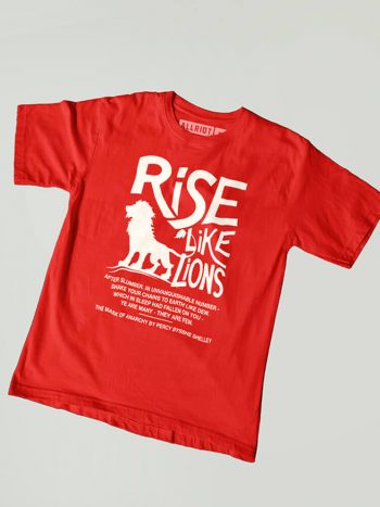 rise like lions masque of anarchy t-shirt