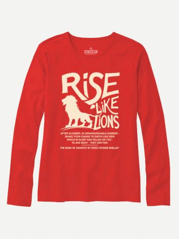 rise like lions shelly long sleeve t shirt