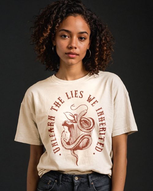 Unlearn The Lies we Inherited T-shirt