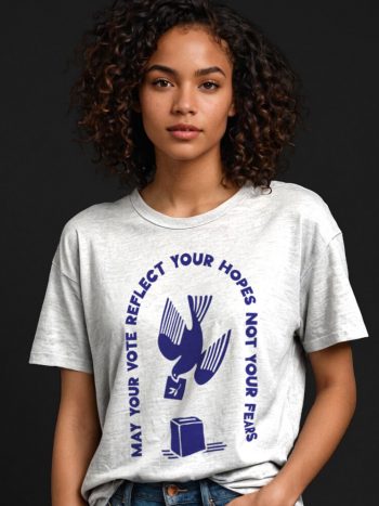 may yor vote reflect your hopes t shirt