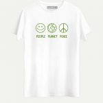 People Planet Peace - Green Party T-shirt