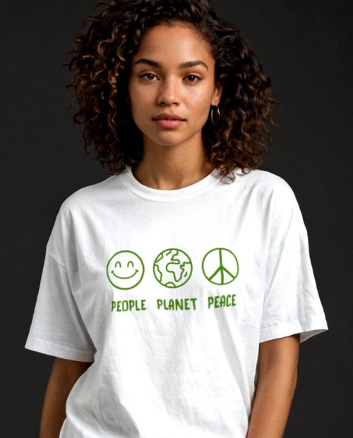 People Planet Peace - Green Party T-shirt