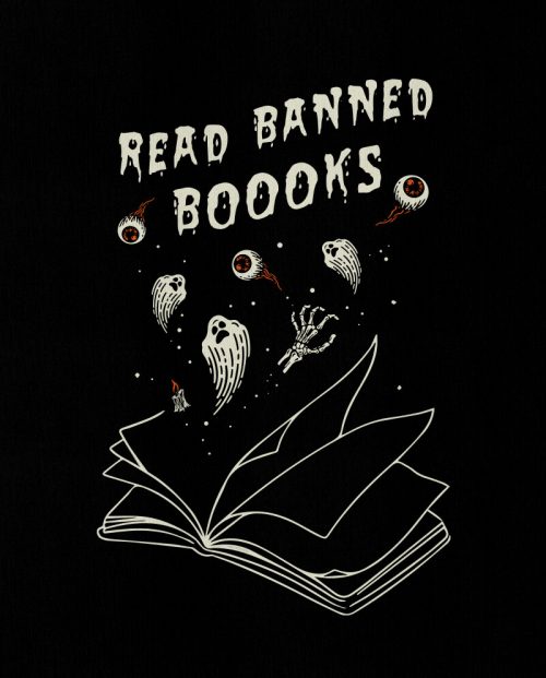 Read Banned Boooks Halloween T-shirt