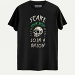 Scare Your Boss, Join A Union Halloween T-shirt