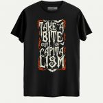 Take A Bite Out Of Capitalism Halloween T-shirt