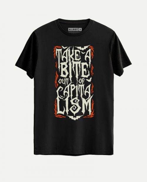 Take A Bite Out Of Capitalism Halloween T-shirt