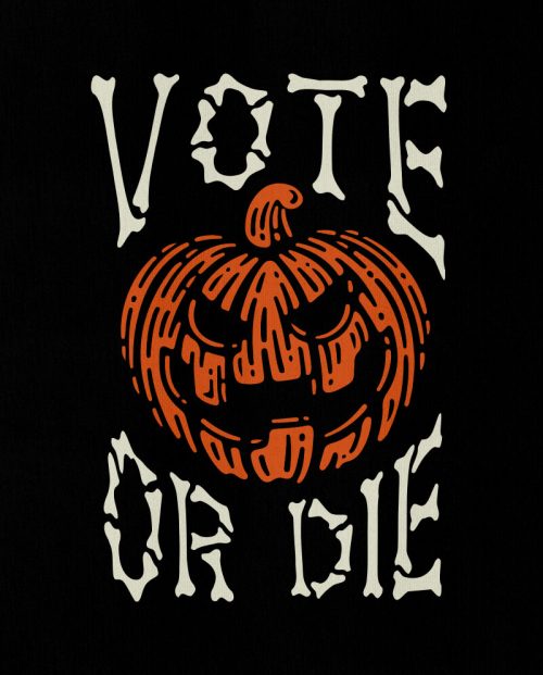 Vote or Die Halloween T-shirt