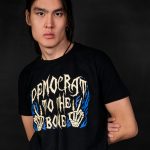 Democrat To The Bone Halloween T-shirt