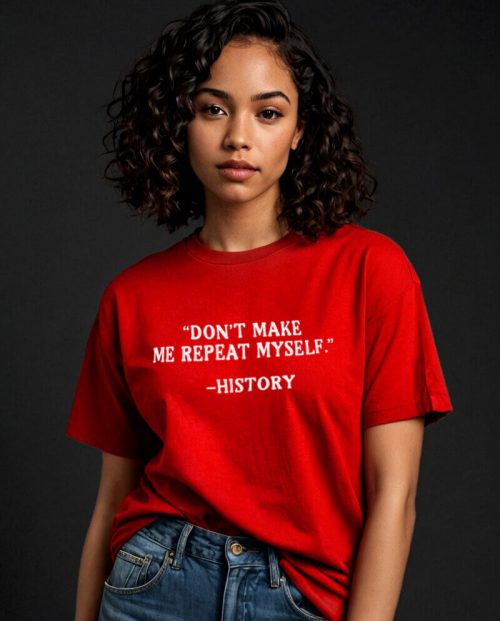 Don’t Make Me Repeat Myself - History T-shirt