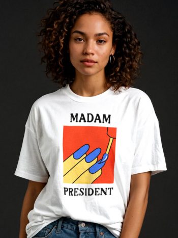 madam president t-shirt nailpolish meme funny