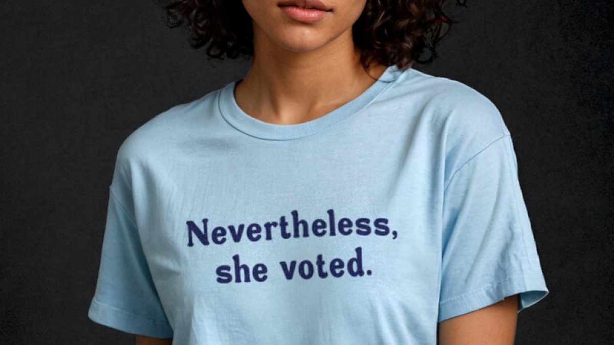 Nevertheless She Voted T-Shirt Nevertheless She Voted T-Shirt
