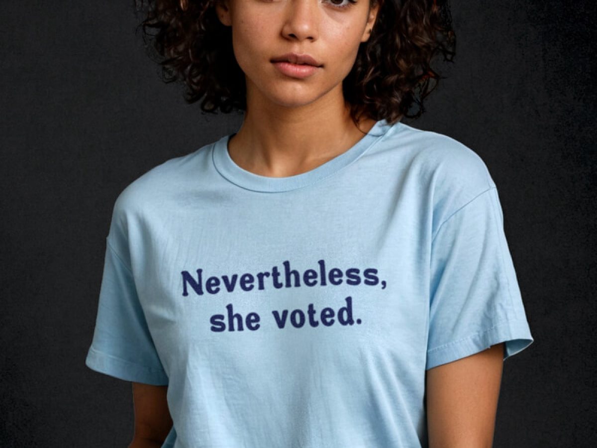 Nevertheless She Voted T-Shirt Nevertheless She Voted T-Shirt
