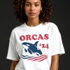 Orcas for President ‘24 T-shirt