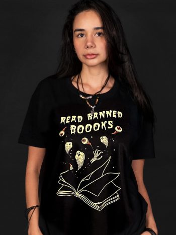 banned books t-shirt literary halloween tops