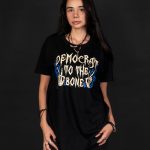 Democrat To The Bone Halloween T-shirt