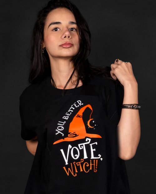 You Better Vote, Witch! Halloween T-shirt