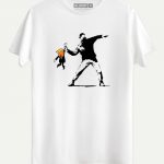 Anti Trump Banksy-Inspired T-shirt