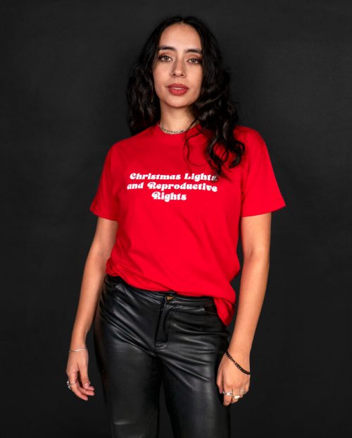 Christmas Lights and Reproductive Rights T-shirt