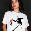 Anti Trump Banksy-Inspired T-shirt