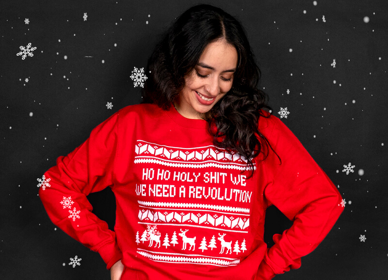 funny rude political christmas jumpers