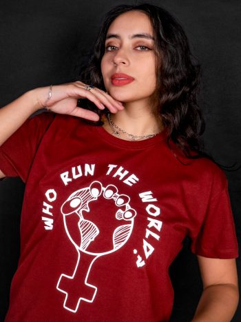 who run the world feminist t-shirt beyonce