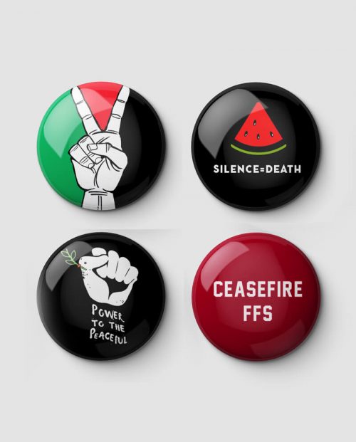 Palestine Pin Button Pack