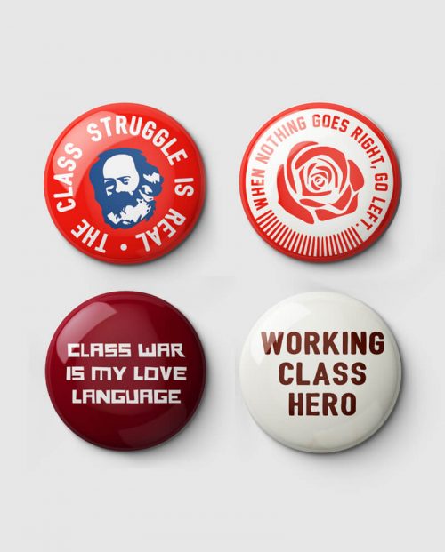 Class War Pin Button Pack