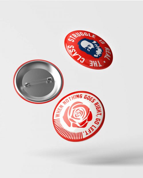 Class War Pin Button Pack