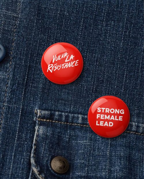 Feminist Pin Button Pack