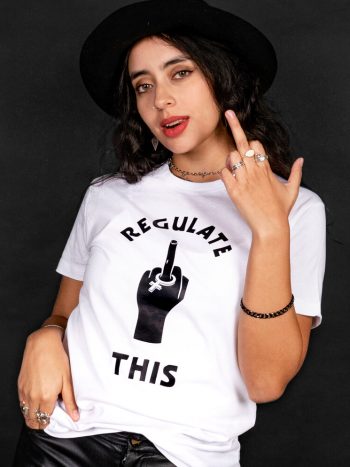 regulate this rude pro choice tee shirt