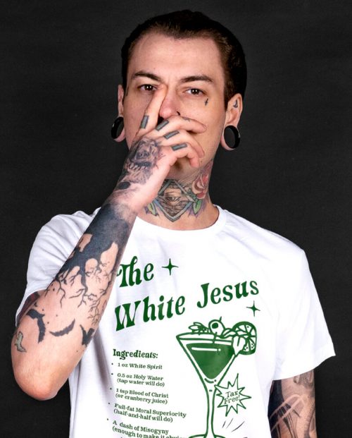 The White Jesus Cocktail T-shirt