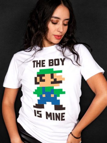 free luigi t-shirt the boy is mine