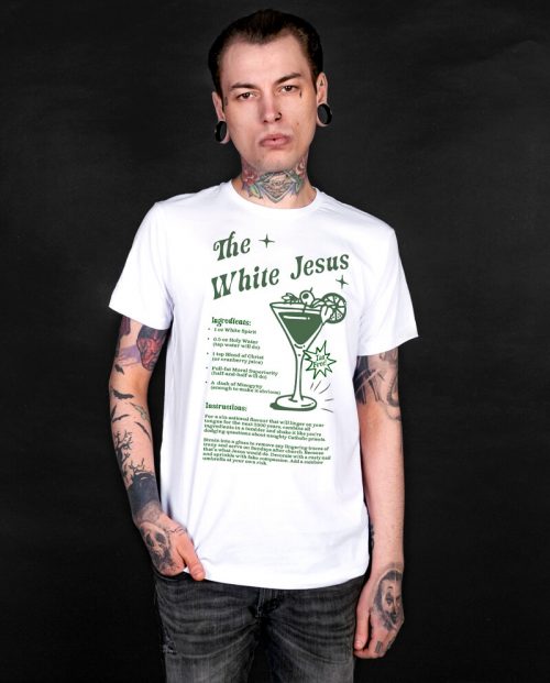 The White Jesus Cocktail T-shirt