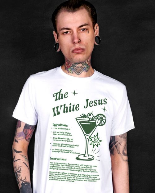 The White Jesus Cocktail T-shirt