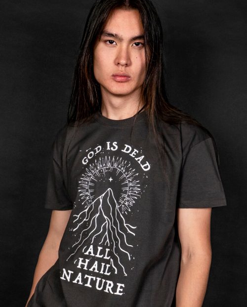 God is Dead, All Hail Nature T-shirt