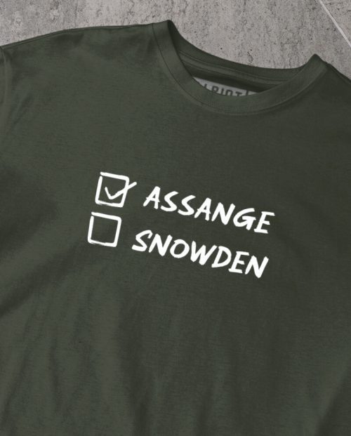 Pardon Edward Snowden T-shirt