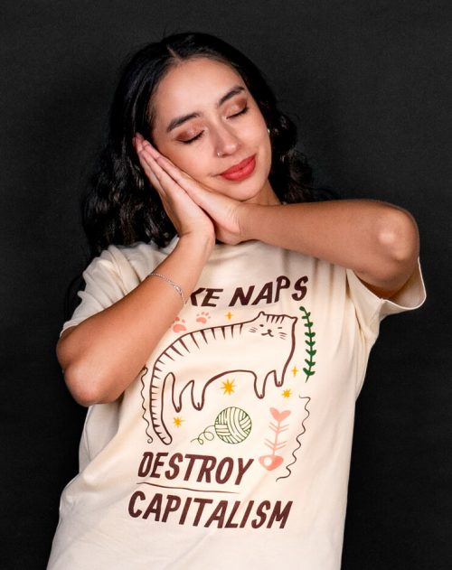 Take Naps, Destroy Capitalism T-shirt
