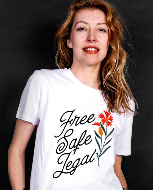 Free Safe Legal - Pro-Choice T-shirt