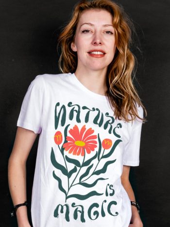 nature is magic cute political tee