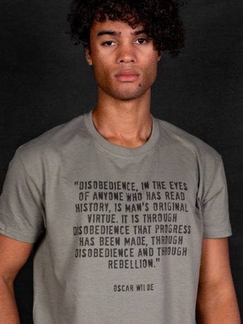 civil disobedience t-shirt oscar wilde