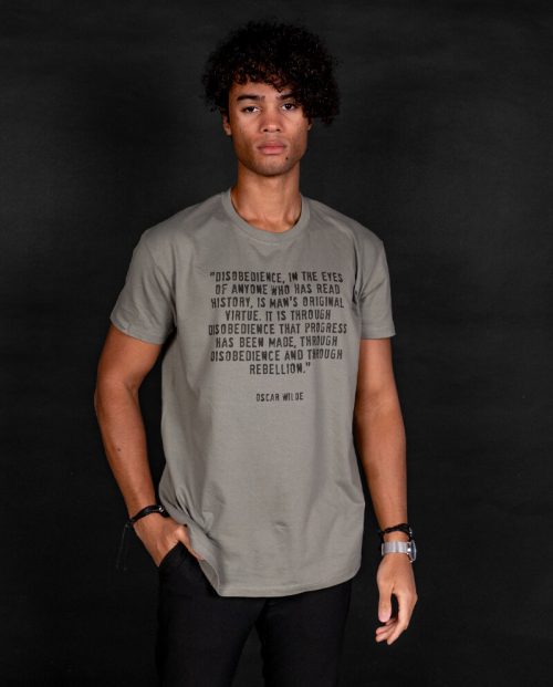Disobedience - Oscar Wilde T-shirt