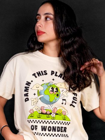 earth is full of wonder t-shirt