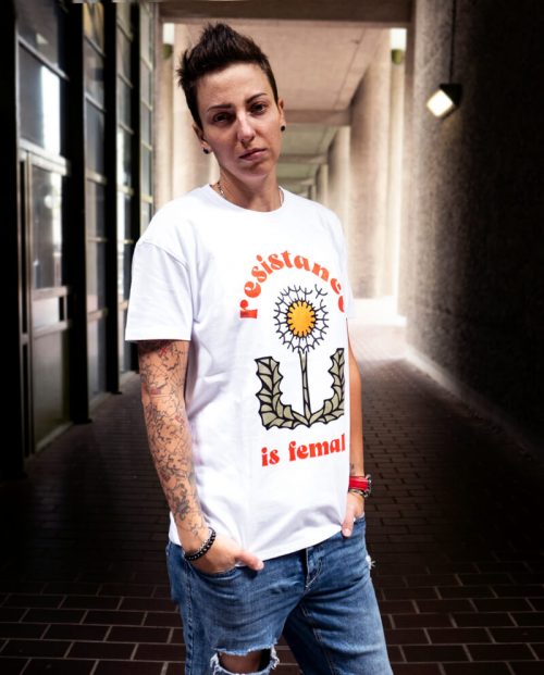 Resistance Is Female T-shirt