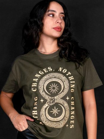 if nothing changes nothing changes political t-shirt