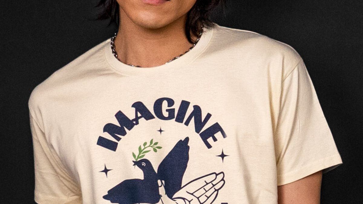 Imagine Peace - John Lennon T-shirt - ALLRIOT