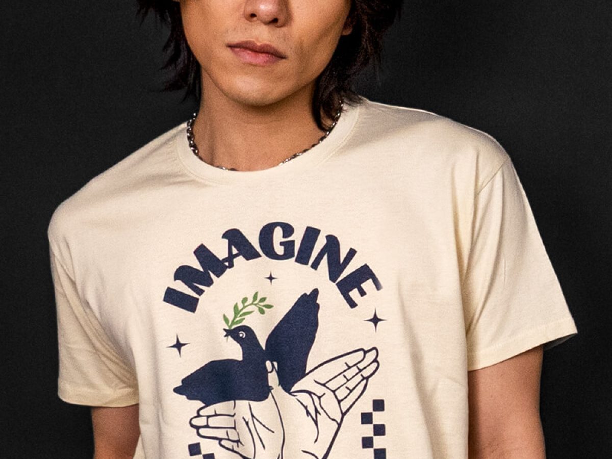 Imagine Peace - John Lennon T-shirt - ALLRIOT