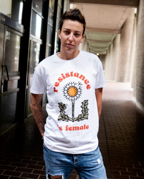 Resistance Is Female T-shirt