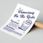 Democracy On The Rocks Poster