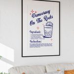 Democracy On The Rocks Poster